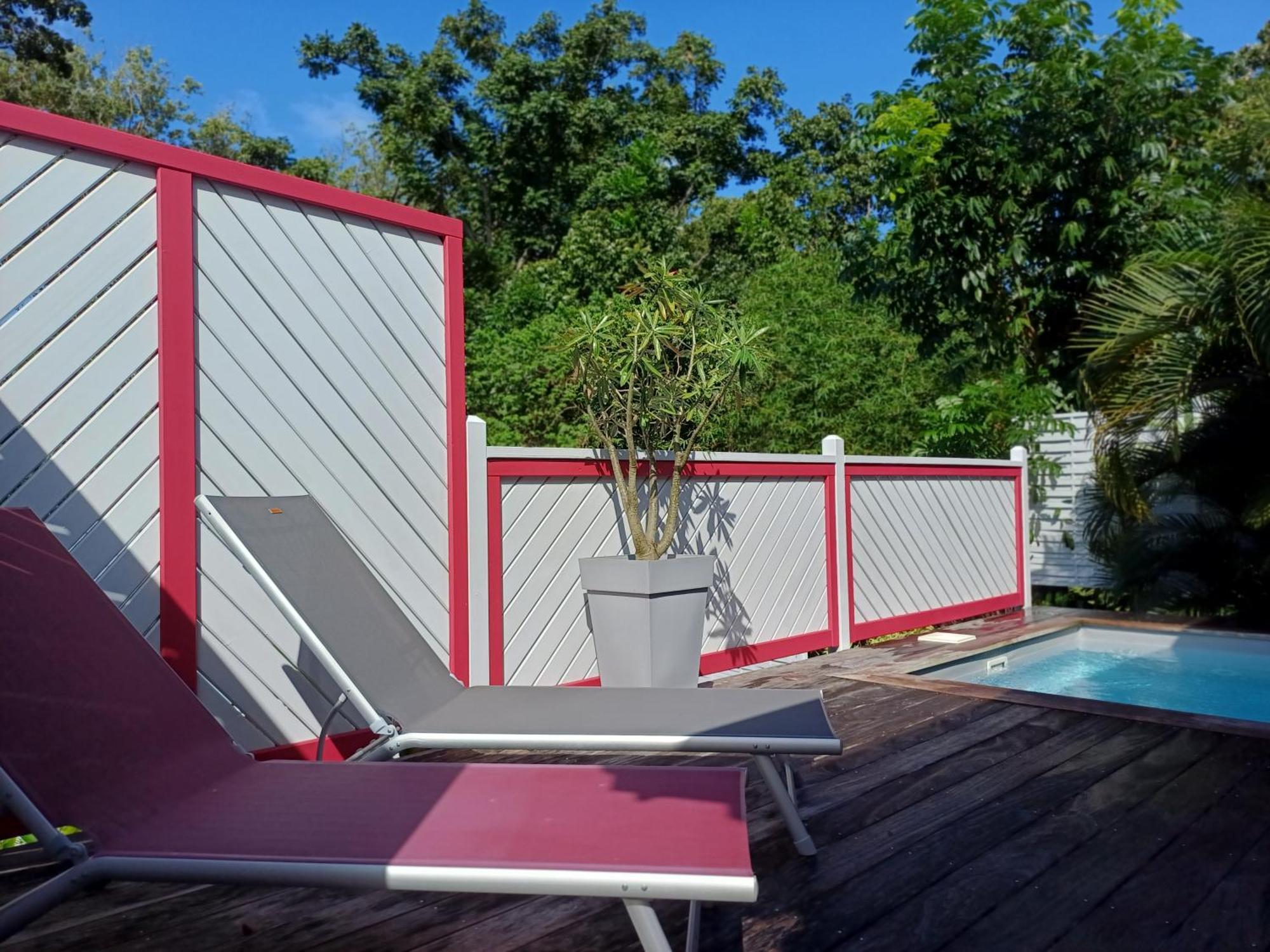 Caraibes Cottage Grenat Piscine Privee 900M De Grande Anse Деше Экстерьер фото