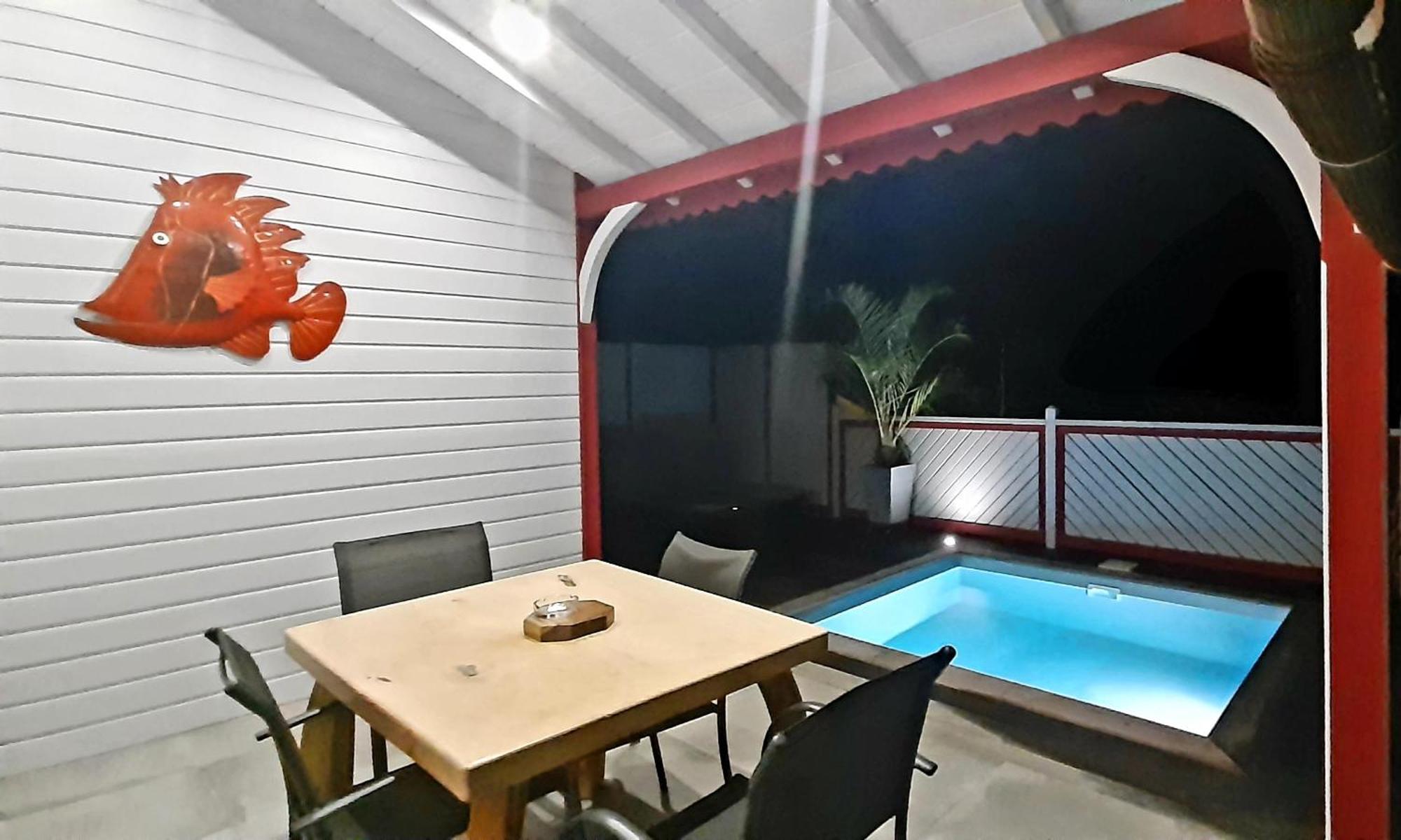 Caraibes Cottage Grenat Piscine Privee 900M De Grande Anse Деше Экстерьер фото